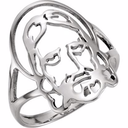 R16615:141279:P Face of Jesus Ring