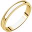 MGL8:142520:P 10kt Yellow 3mm Light Milgrain Band