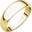 HRT15:148923:P 10kt Yellow 6mm Half Round Tapered Band