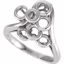 4142:226193:P Platinum Freeform Ring