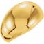 50199:247731:P 14kt Yellow 10mm Metal Fashion Ring