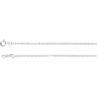 CH466:243989:P 14kt Yellow 1.5mm Cable 7" Chain