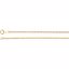 CH70:92971:P 14kt Yellow 1.5mm Rope 7" Chain
