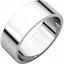 F14:218995:P Platinum 7mm Flat Band
