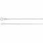 CH80:244559:P 14kt White .75mm Solid Box 7" Chain