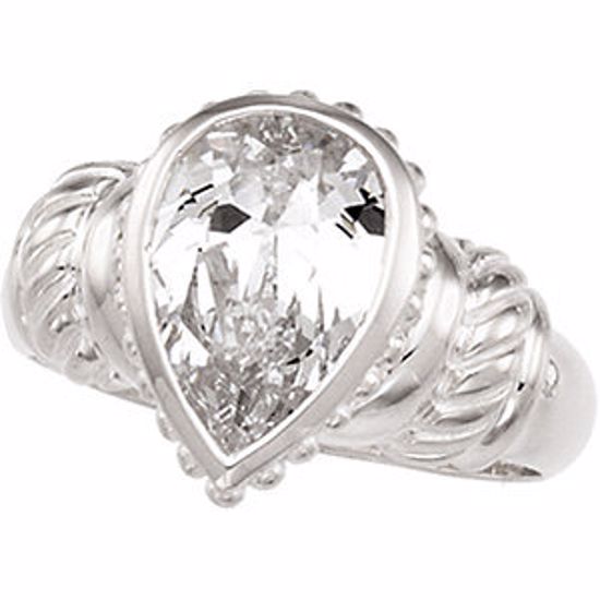 61826:261046:P Cubic Zirconia Ring