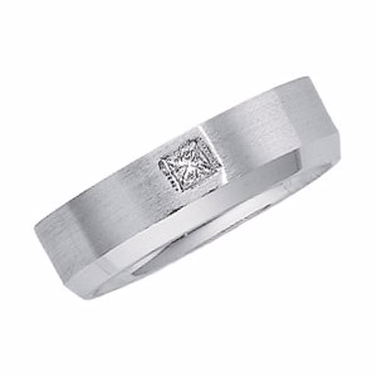 63475:290937:P 14kt White 1/6 CTW Diamond Band Size 7