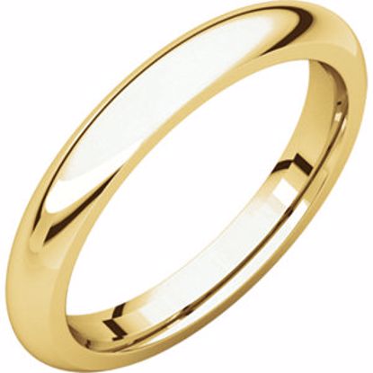 IR11:50972:P 10kt Yellow 3mm Comfort Fit Band