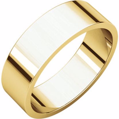 F15:114707:P 10kt Yellow 6mm Flat Band