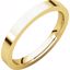 FIR12:225678:P 14kt Yellow 2.5mm Flat Comfort Fit Band