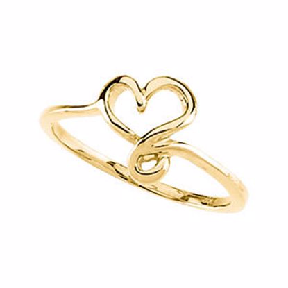 5145:6236:P Freeform Heart Ring
