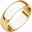 HR12:60338:P 10kt Yellow 6mm Half Round Band