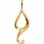 80666:73162:P 14kt Yellow Freeform Pendant Mounting