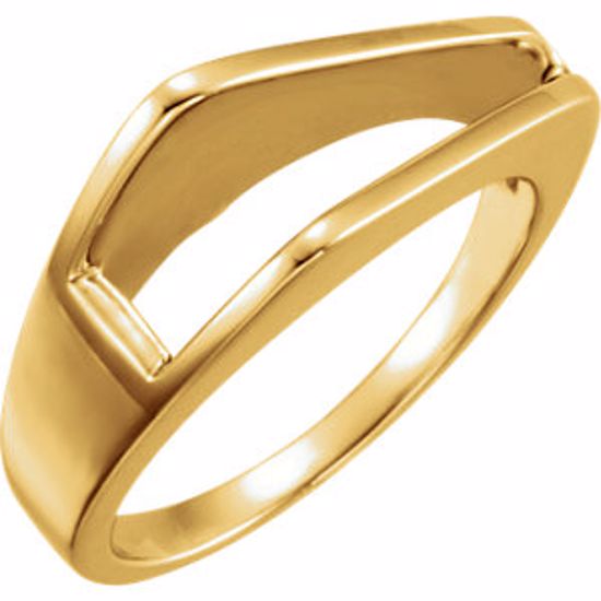 4981:83982:P 18kt Yellow Freeform Ring