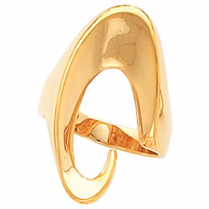 5426:84398:P 18kt Yellow Fashion Ring 