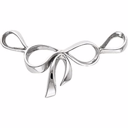 80765:92104:P 14kt White Fashion Chain Trim