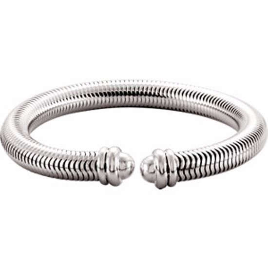 CH321:153735:P Hollow Snake Bracelet