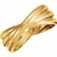 5620:143907:P 14kt Yellow 2.5mm 3-Band Rolling Ring Size 6.5