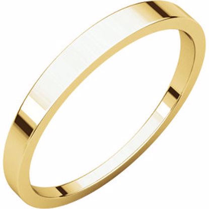 FT4:146732:P 10kt Yellow 2.5mm Flat Tapered Band