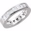 61003:209898:P 14kt White 1 1/6 CTW Diamond Anniversary Band