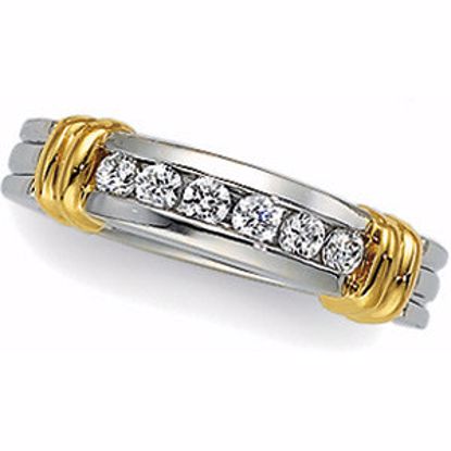 60135:207300:P 1/4 CTW Diamond Duo Band