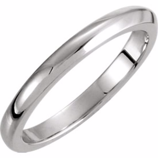 50111:212728:P Solstice Solitaire® Tapered Knife Edge Band