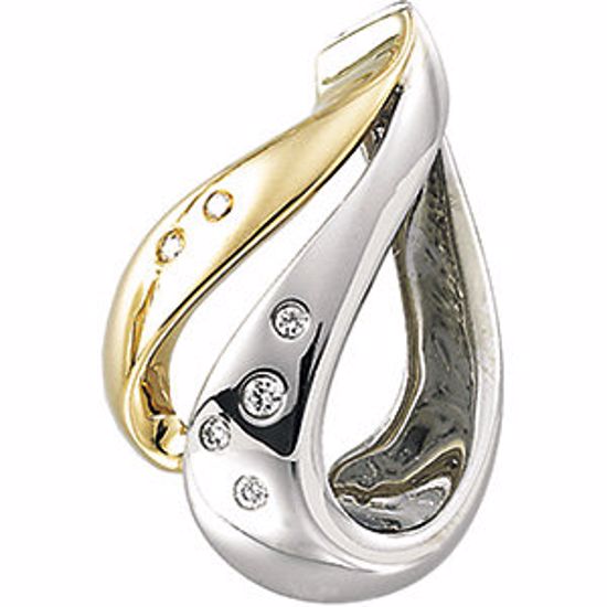 60713:209292:P Two-Tone Diamond Chain Slide