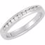 61218:236876:P 1/4 CTW Diamond Channel Set Anniversary Band