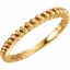 4784:19698:P 14kt Yellow 2mm Fancy Band