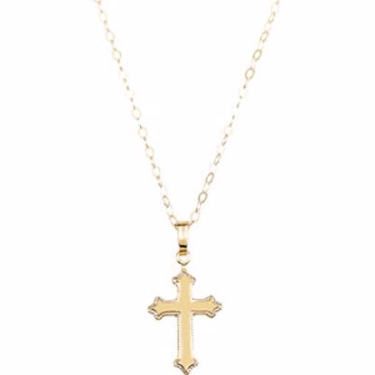 19526:158360:P Youth Cross Necklace