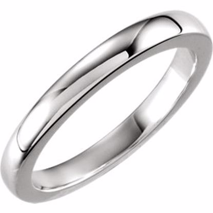50110:212965:P Solstice Solitaire® Tapered Bombé Band