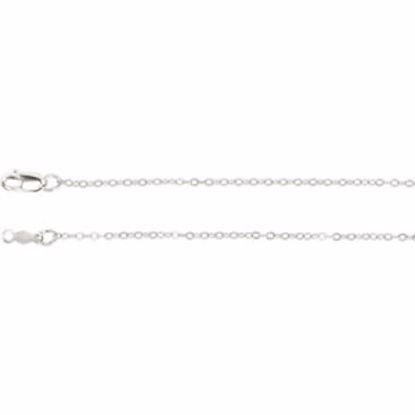 CH465:243983:P 14kt Yellow 1.2mm Cable 7" Bracelet