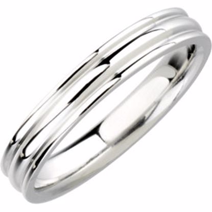 5983:143823:P Platinum Comfort Fit Design Band Size 12