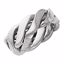 50051:217045:P Platinum 6.5mm Hand Woven Band Size 8 