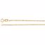 CH500:244899:P 14kt Yellow 1mm Singapore 7" Chain
