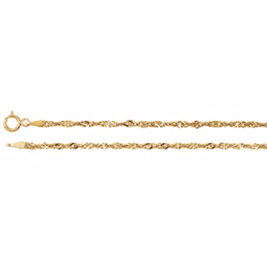 CH501:244855:P 14kt Yellow 2mm Singapore 20" Chain
