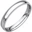 MGRL6.5:260614:P Platinum 3mm Light Comfort Fit Milgrain Band 