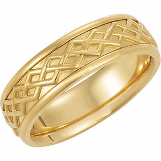 50386:288952:P 14KY Celtic Band Size 10