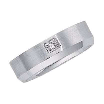 63475:290943:P 14kt White 1/6 CTW Diamond Band Size 11
