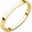 F6:140988:P 18kt Yellow 2mm Flat Band