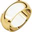 HRE8.5:143300:P 10kt Yellow 8mm Half Round Edge Band