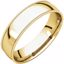 MGRL7.5:143233:P 10kt Yellow 5mm Light Comfort Fit Milgrain Band 