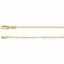CH524:242073:P 14kt Yellow 2mm Diamond-Cut Cable 7" Chain
