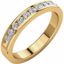 62856:277693:P 14kt Yellow 1/3 CTW Diamond Anniversary Band Size 5