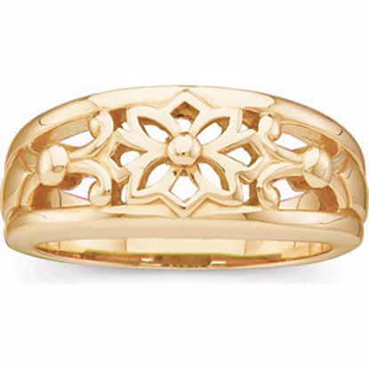 50441:294794:P 18kt Yellow Fashion Band