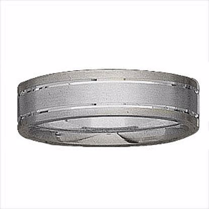 50579:179556:P 14kt White 6mm Comfort Fit Band Size 10