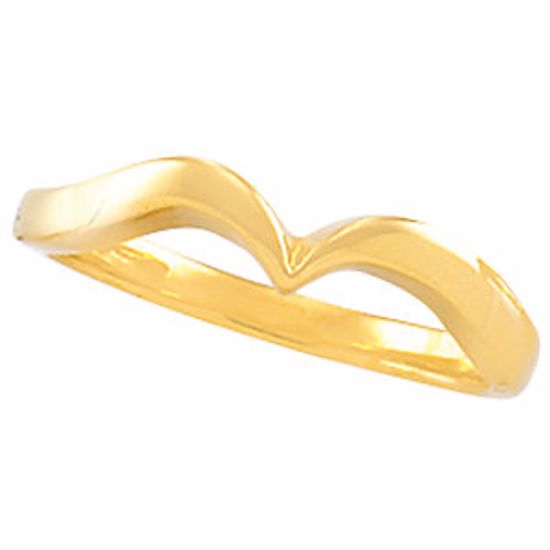 4217:4751:P "V" Freeform Ring