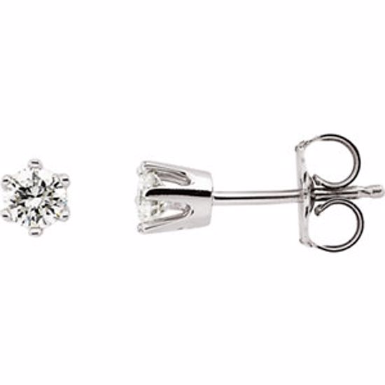 62864:2797860:P 1/3 CTW Diamond Friction Post Stud Earrings
