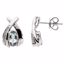 64915:200300:P Aquamarine & Diamond Earrings