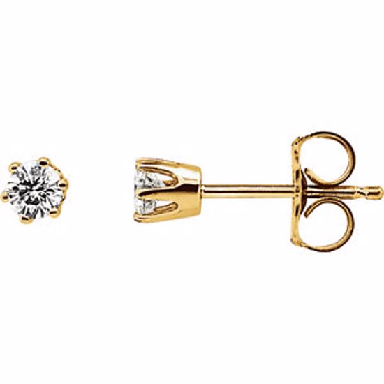 62864:2798100:P 1/5 CTW Diamond Friction Post Stud Earrings